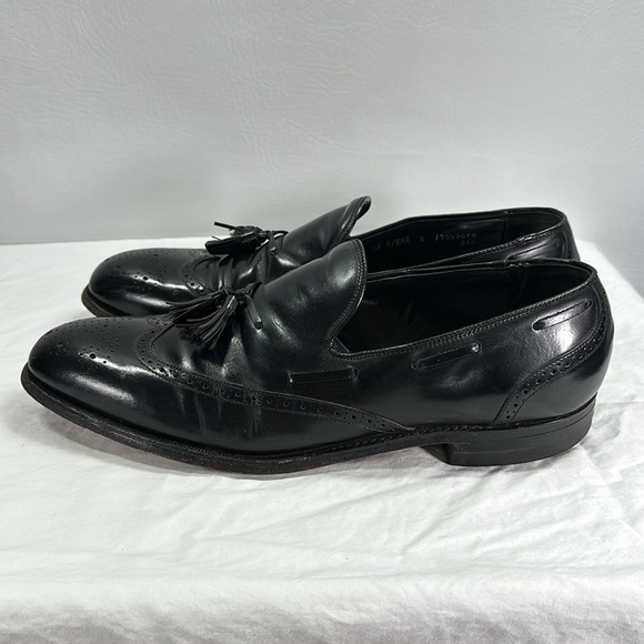 Lloyd & Martin Wing Tip Tassle Dress Leather Shoes, 13A - Picture 2 of 10